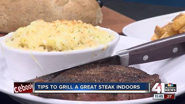 How to grill a steak indoors