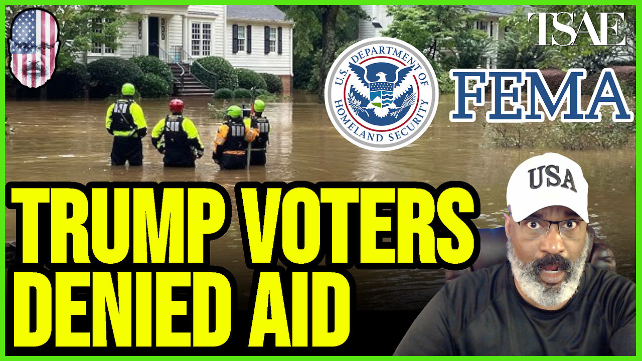 TRUMP VOTERS DENIED AID FROM FEMA