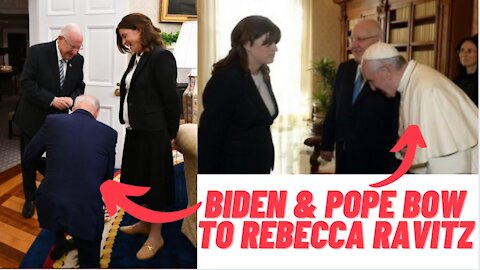 Biden Literally KNEELS Before Israeli President - Pledges Unconditional Support To Israel