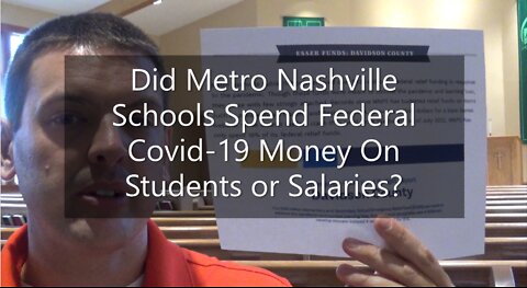 Did Metro Nashville Schools Spend Federal Covid-19 Money on Students or Salaries?