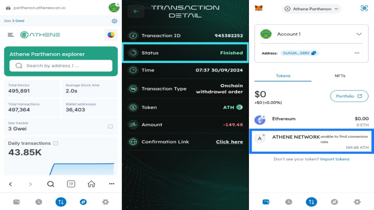 Athene Network | How To Add Athene Parthenon Network On Your MetaMask
