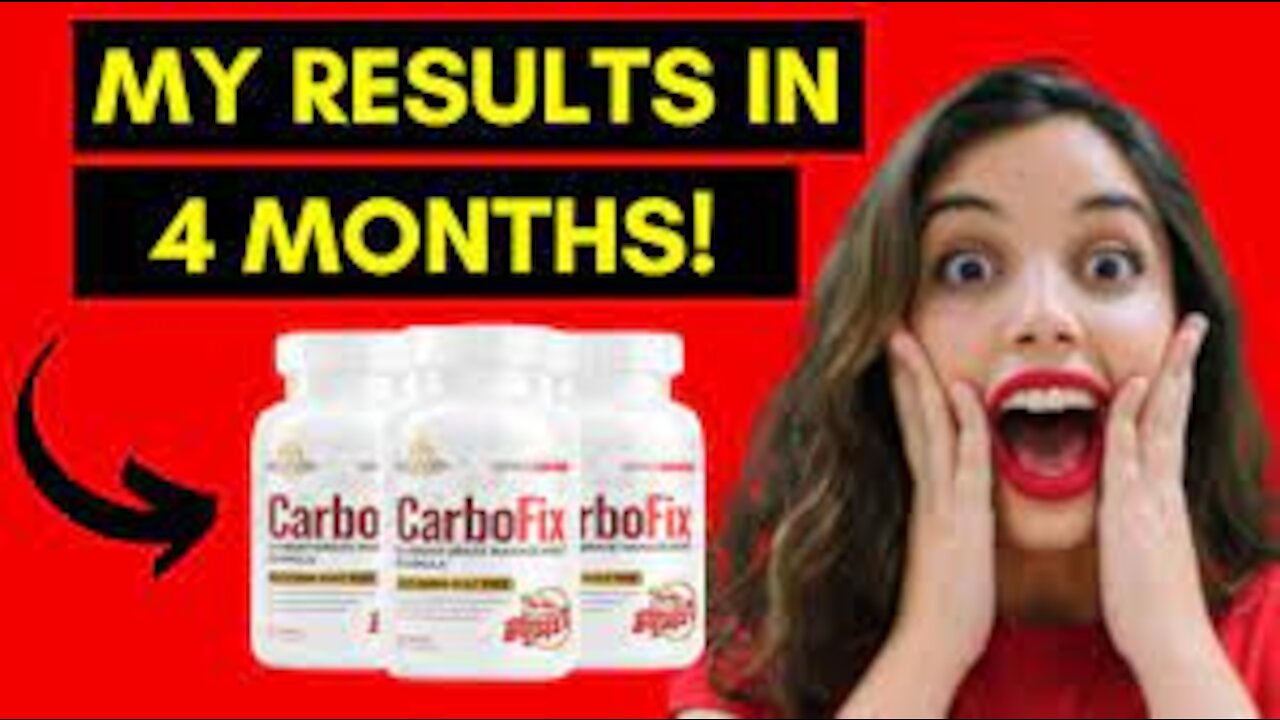 CARBOFIX Review - MY RESULT AFTER 4 MONTHS - Carbofix Weight Loss Supplement Reviews