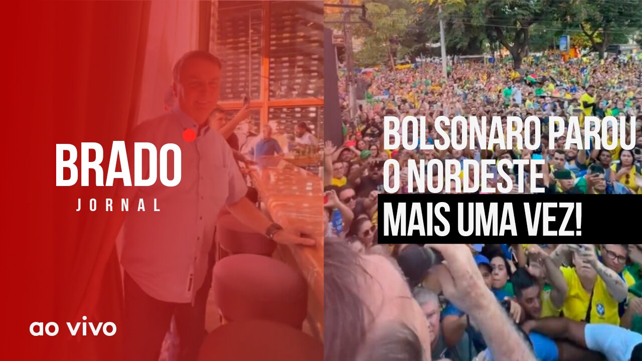 BOLSONARO PAROU O NORDESTE MAIS UMA VEZ! - AO VIVO: BRADO JORNAL - 02/10/2023