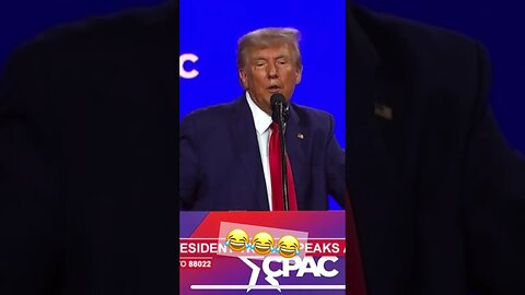 President Trump channeling that 2016 energy again speaking at #cpac2023 #shorts #trump