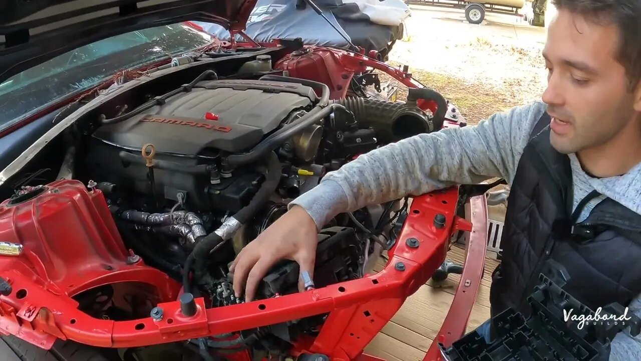 Fuse Box Bracket Tray on a 2017 Camaro SS2