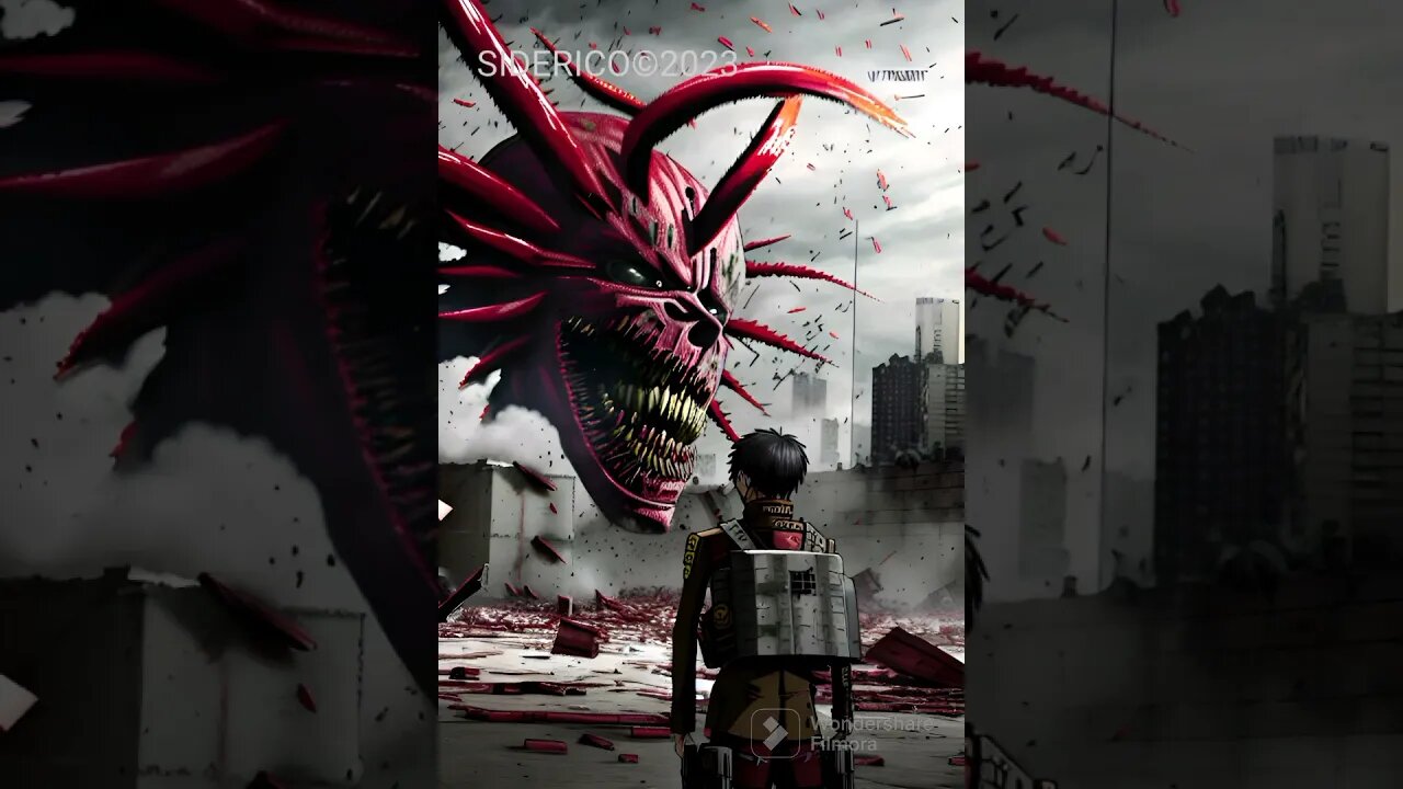 Monsters Destroy The World #shorts #attackontitan