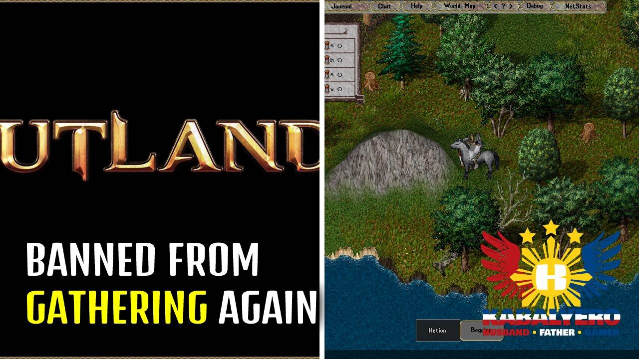 UO Outlands Gameplay [010422-A] - Banned From Gathering Resources Again, LOL!