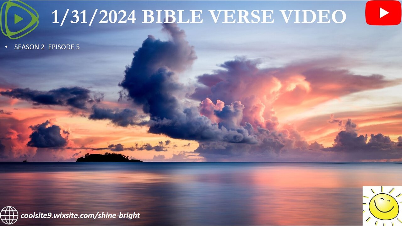 1/31/2024 BIBLE VERSE VIDEO