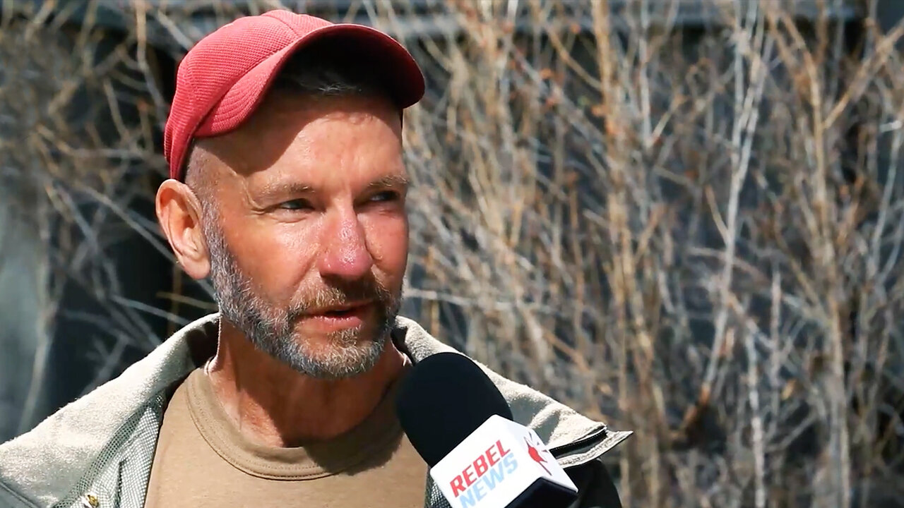 Veteran James Topp is marching across Canada for freedom