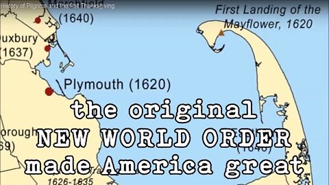 the original NEW WORLD ORDER made America great