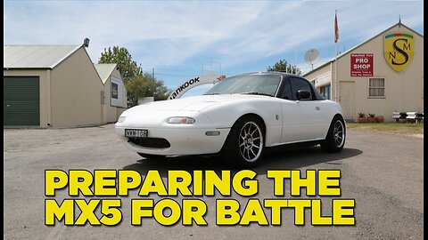 Preparing the Mazda for Battle