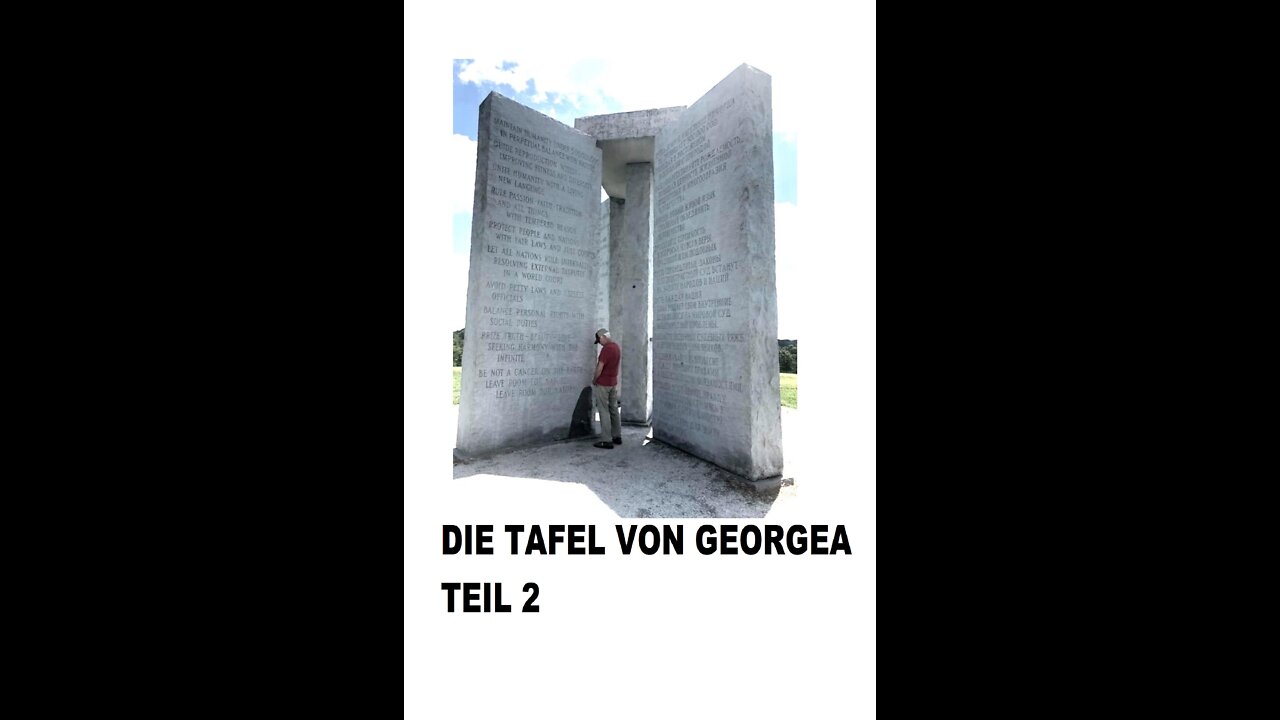 DIE TAFEL VON GEORGIA TEIL 2