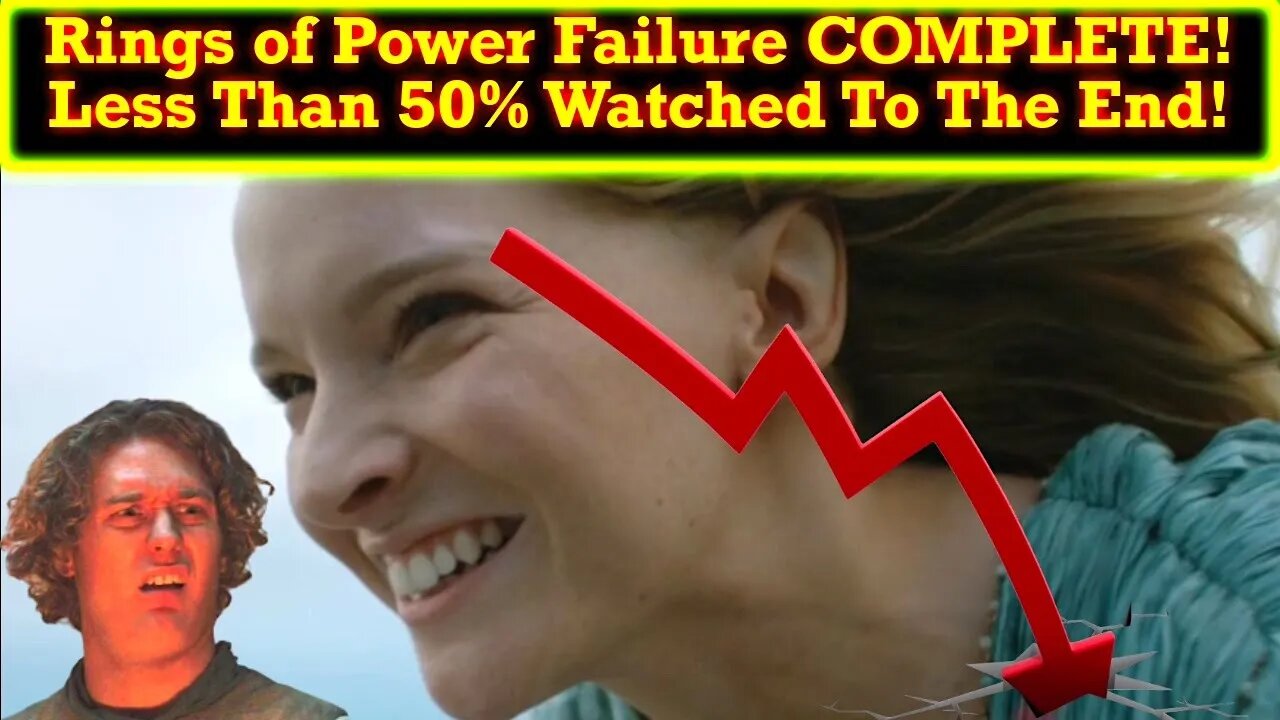 Audiences Did Not Finish Watching Rings of Power! Proof Of FAILURE!