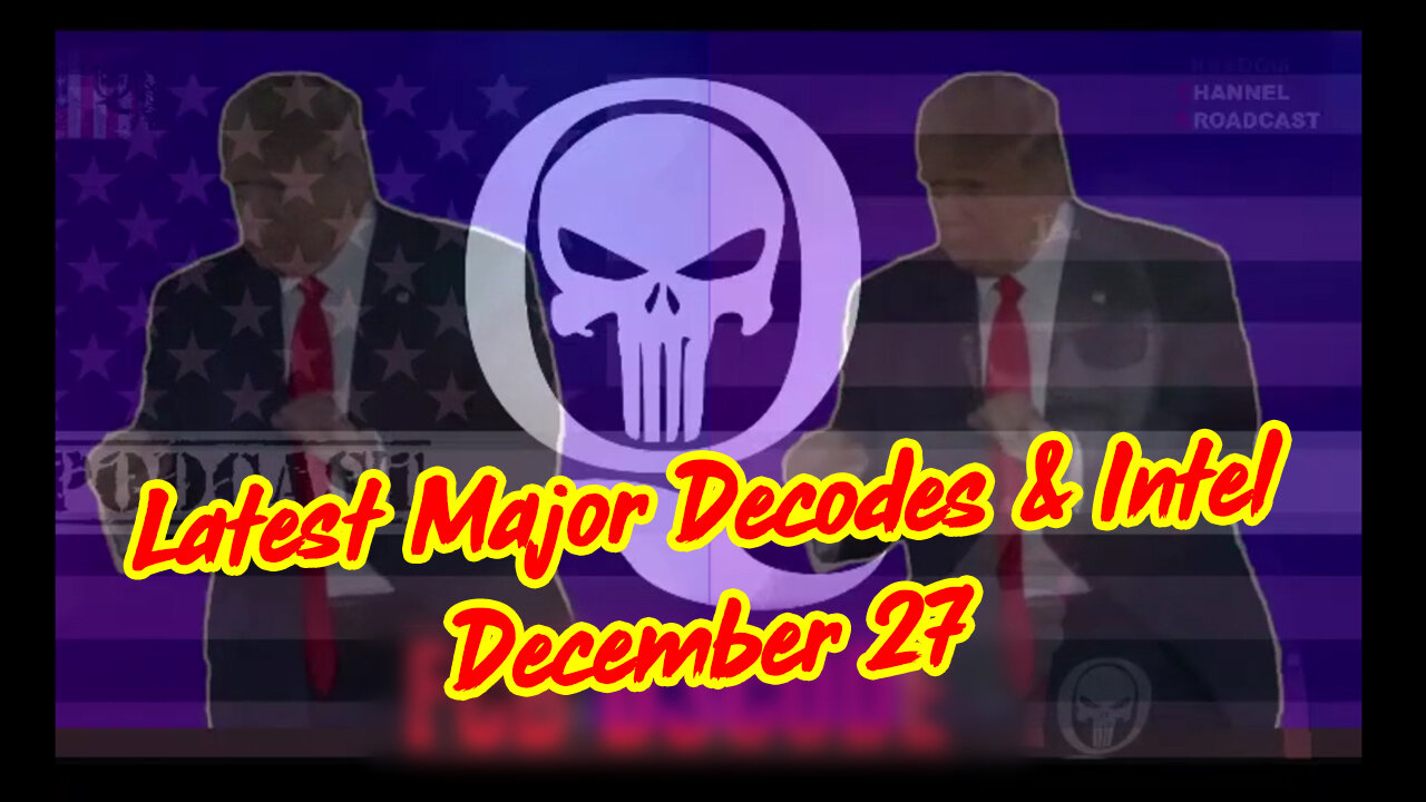 Major Decode - Q Drops 12.27.23 > Scare Event