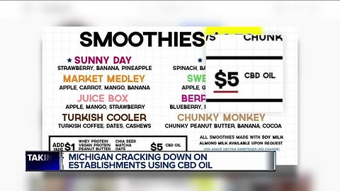 Michigan clamping down on CBD products
