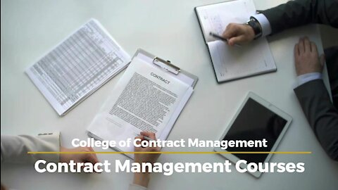 Contract Management Courses | Level 5