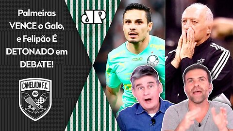 "É UMA RETOMADA do Palmeiras! E EU FALO: se o Felipão NÃO FOR DEMITIDO, o Atlético-MG..." DEBATE!