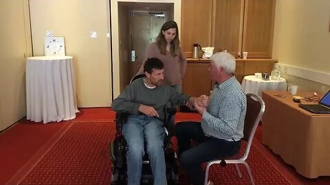 Jude was diagnosed with MS. He is sharing his improvements after 1session.