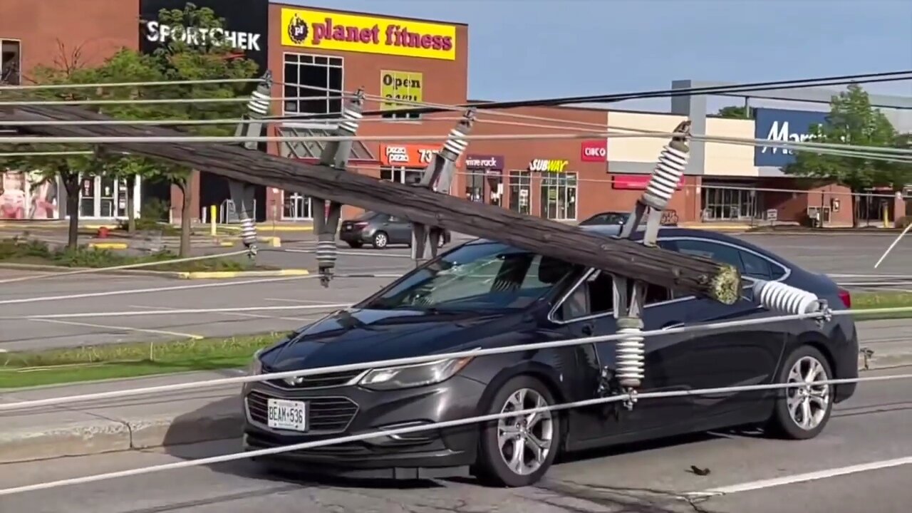 Ottawa Derecho Storm - Intense Raw Footage May 21, 2022