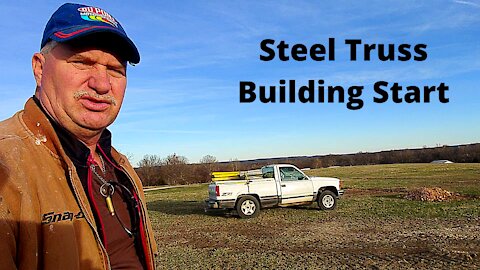 Start of Steel Truss Building