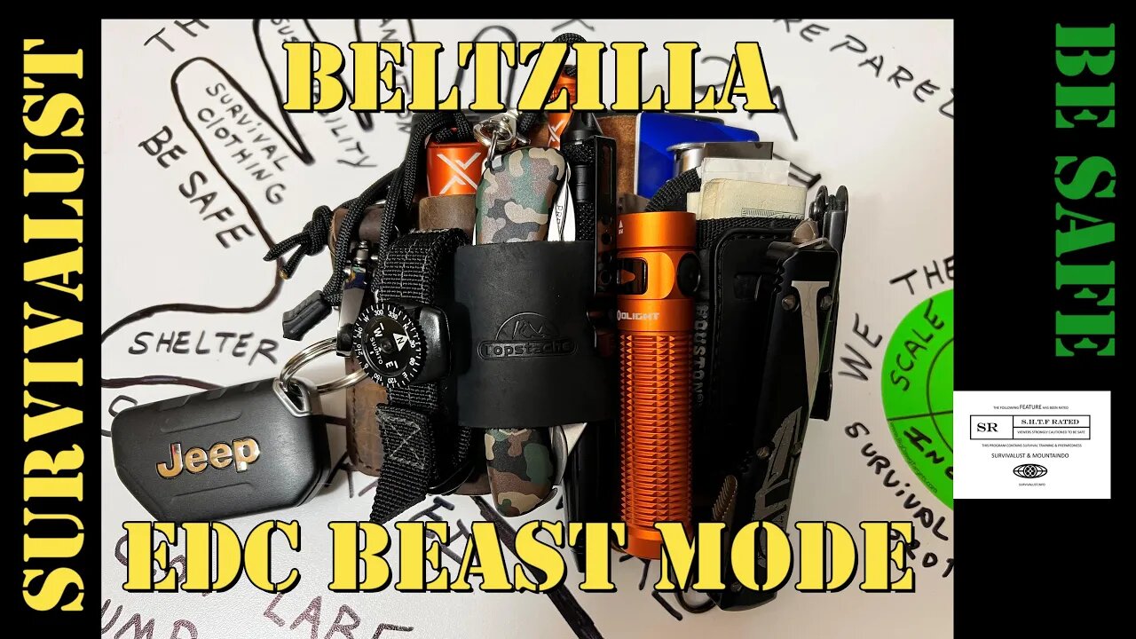 Beltzilla - The Road Warrior - TURN ON BEAST MODE of EDC