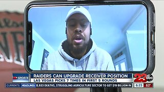 Raiders eyeing a wide receiver in first round