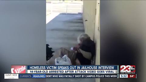 Homeless man attacked in viral video speaks out