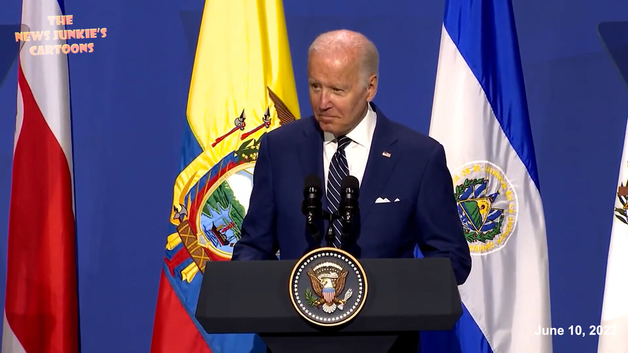 Biden to representatives of other nations: "We're going to get one another in trouble, I'm afraid."