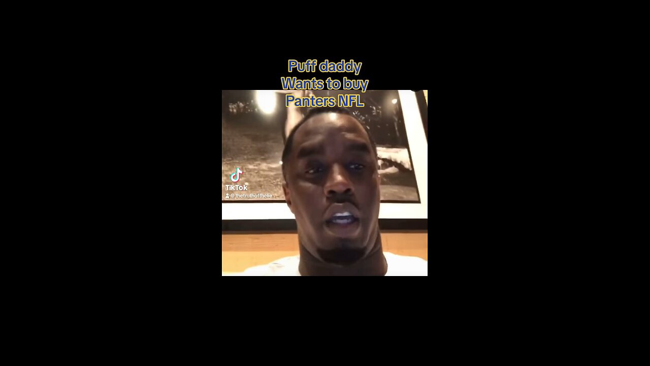 Puff daddy wants to by panthers NFL