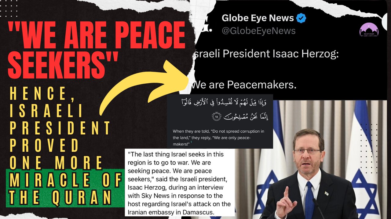 "We are Peace seekers": Debunked One More Miracle of the Quran