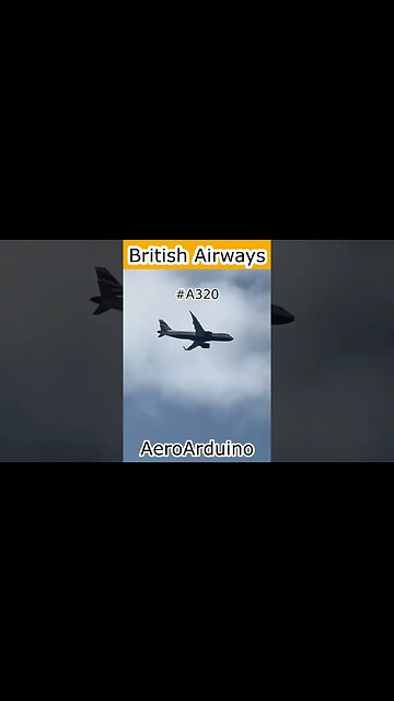Watch How British Airways #Airbus #A320 Landing #LHR #Aviation #AeroArduino