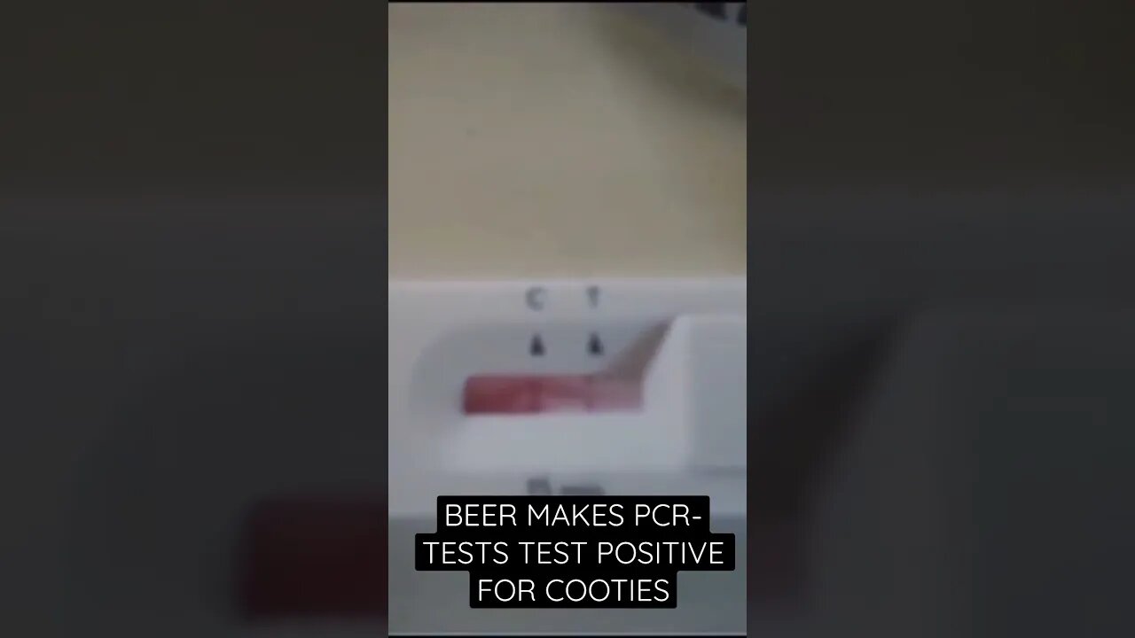 BEER TESTS POSITIVE FOR COOTIES