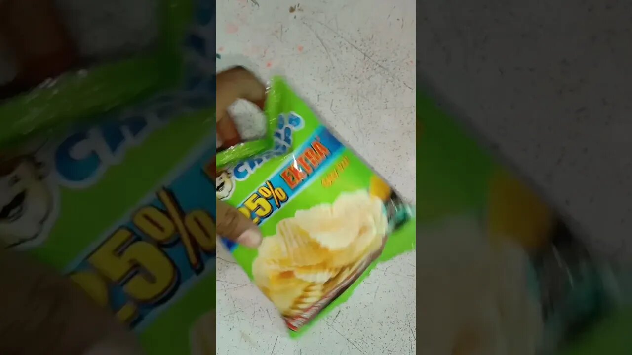 मात्र ₹5 में UNCLE chip spicy treat 🥔🍟 unboxing video with 25%extra 👍 !!