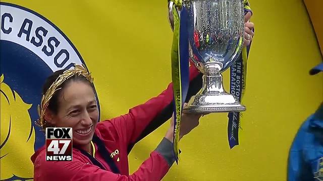 Desiree Linden, who lives in metro Detroit, wins Boston Marathon