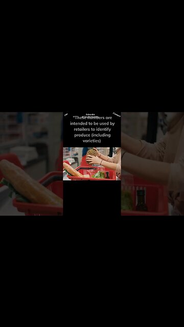 What do the numbers on fruit and vegetable stickers mean #fruitsandvegetables #shorts