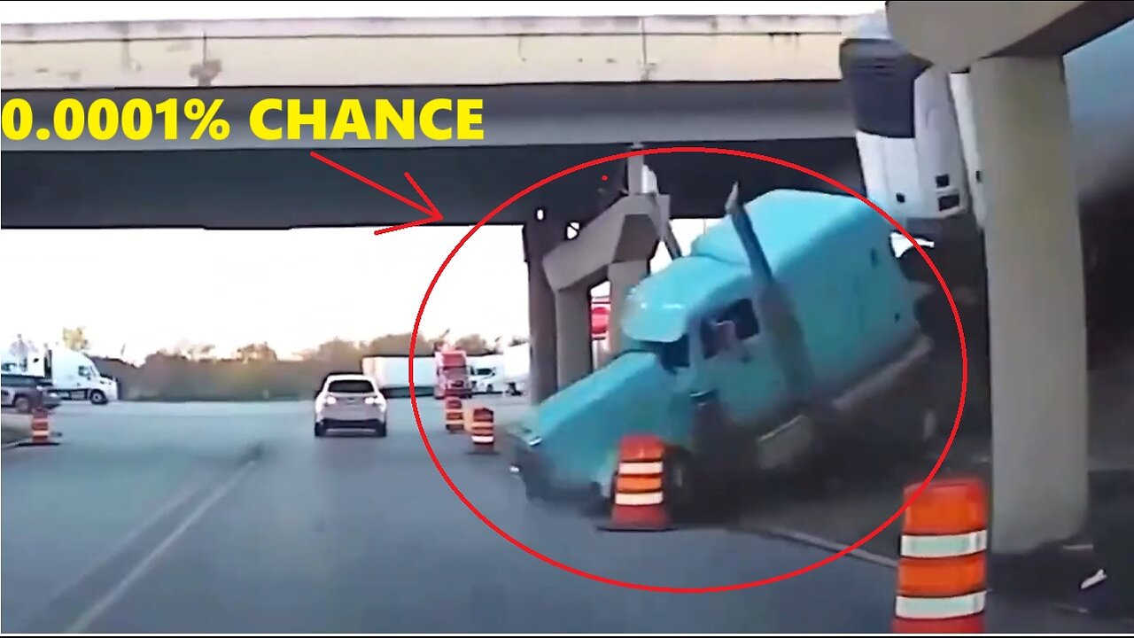 Car crash compilation 0.0001% chance