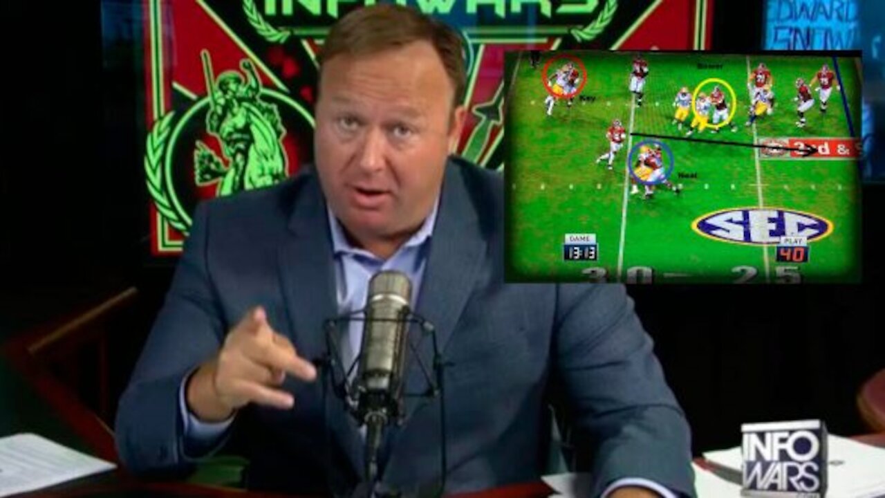 Alex Jones Message To Sports Fans