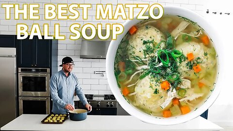 Delicious Homemade Matzo Ball Soup Recipe