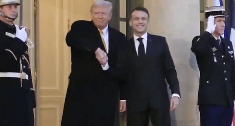 Quand TRUMP domine et humilie MACRON