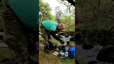 Riverside wildcamping Dartmoor 28th May 2021