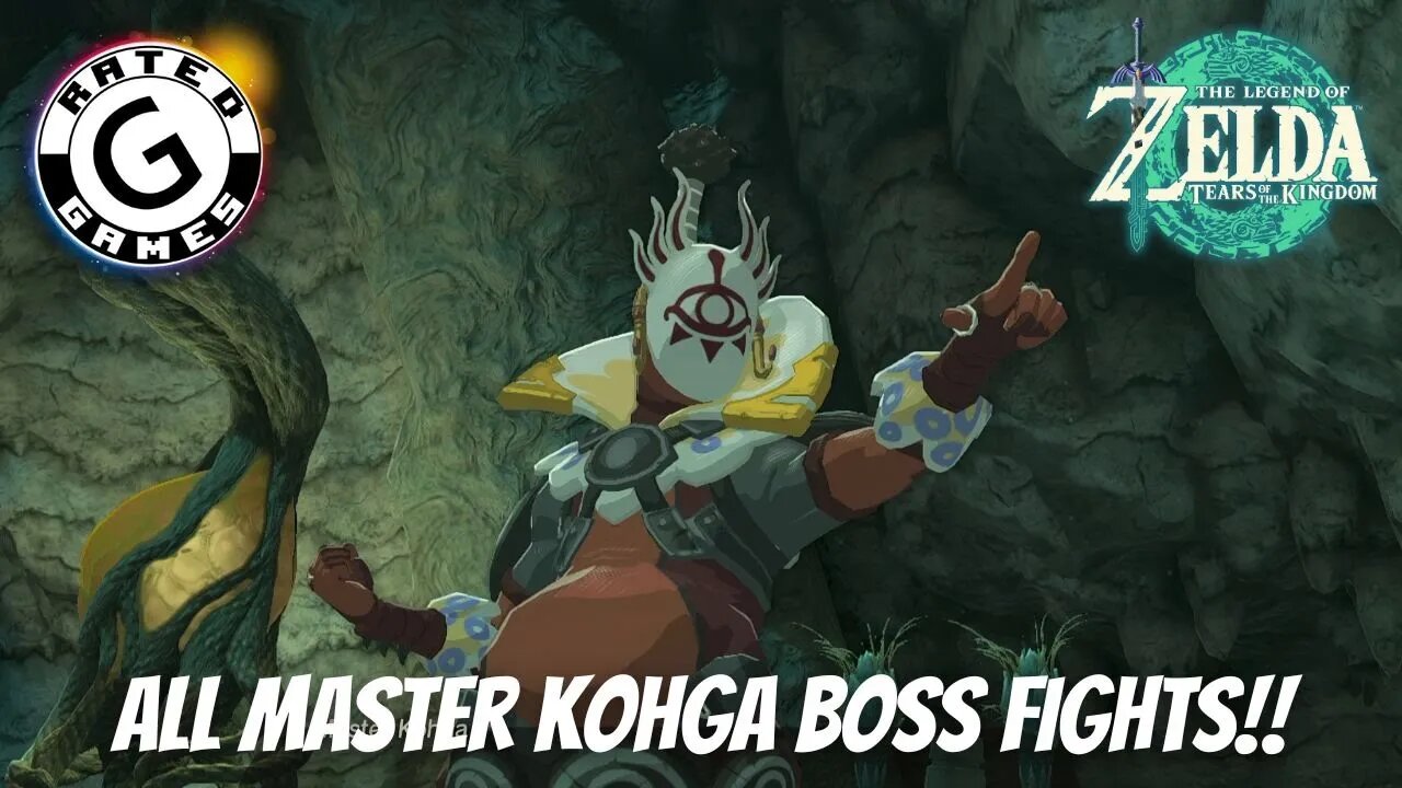 All Master Kohga Boss Fights! - Tears of the Kingdom Boss Fights