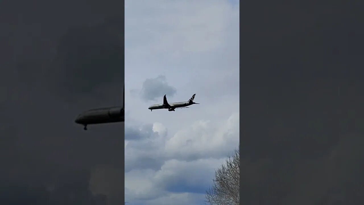 landing #heathrow #airplane #sky #runway