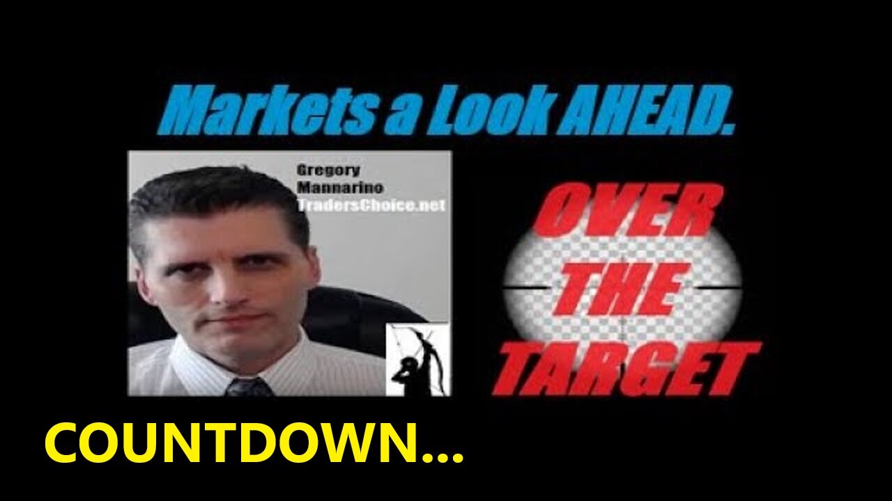 MARKETS A LOOK AHEAD: COUNTDOWN... BE READY FOR ANYTHING! Important Updates. Mannarino