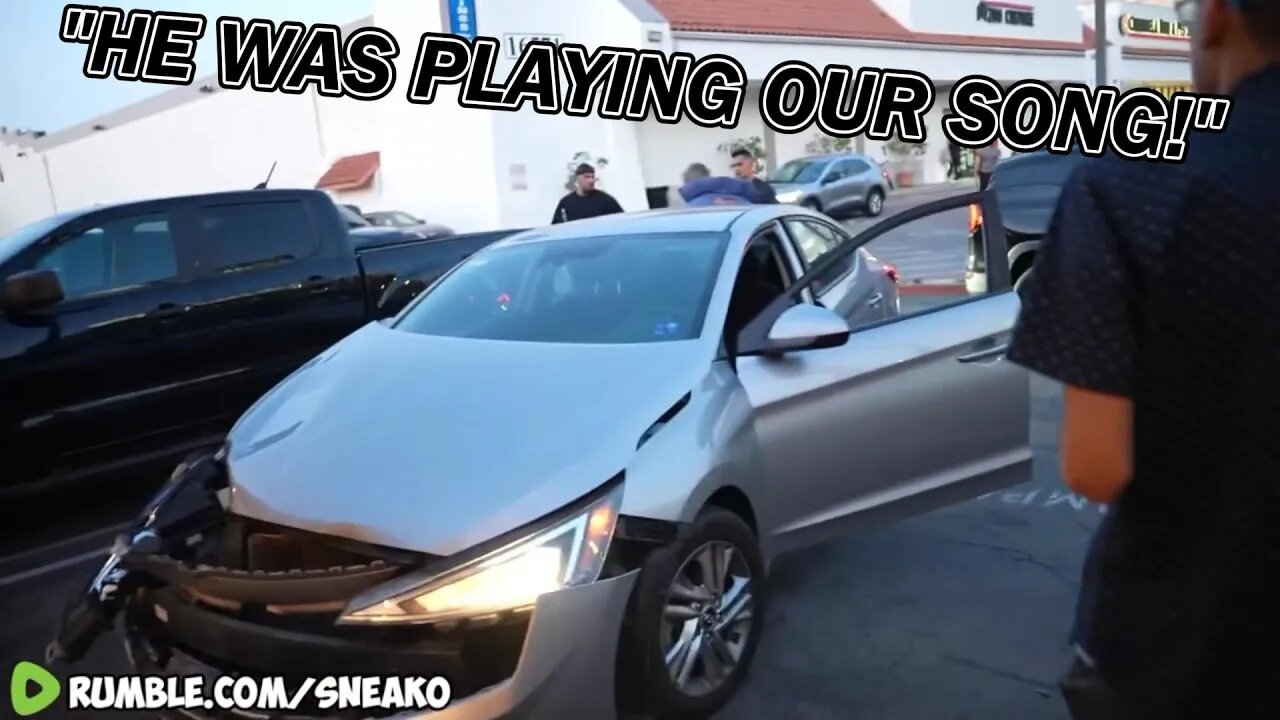 Fan Crashes In Front Of Sneako And N3on!