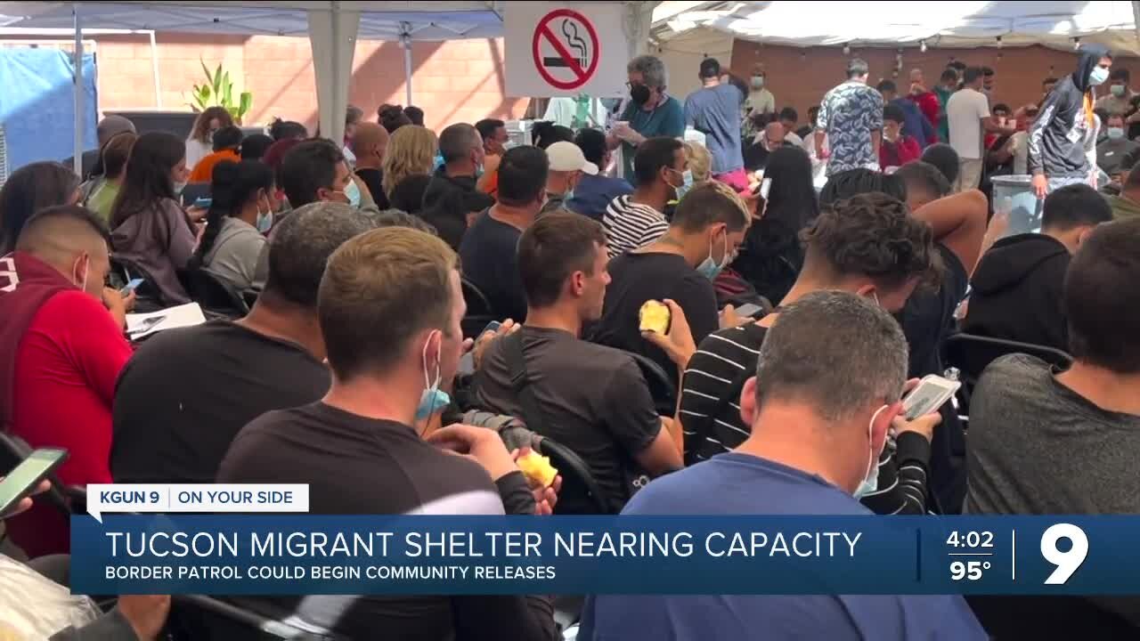 Local migrant shelter receiving hundreds per day