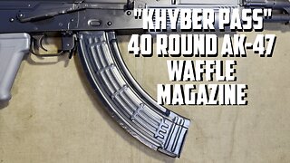 "Khyber Pass" 40 Round AK-47 Waffle Magazine