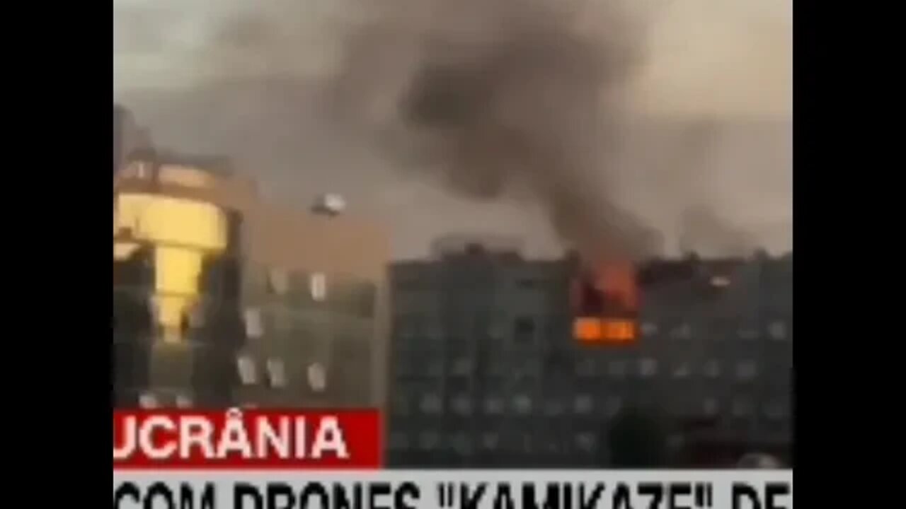 Rússia lança ataque de drone “kamikaze” em Kiev, matando pelo menos quatro