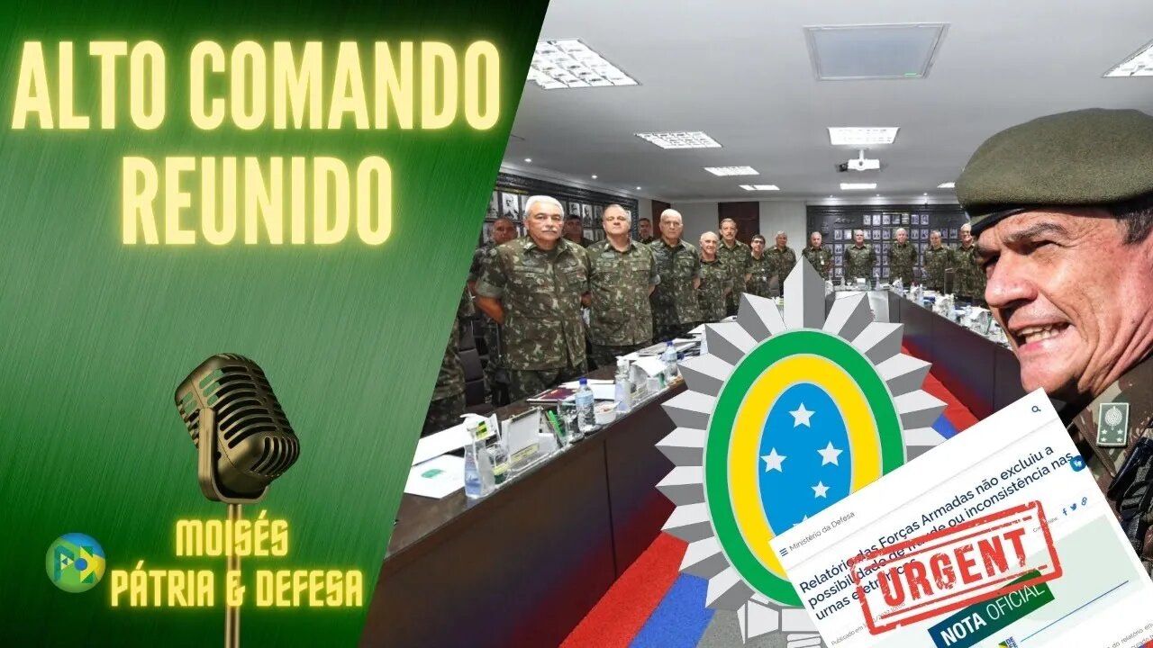 Alto Comando Convocado, Subiu O Nível