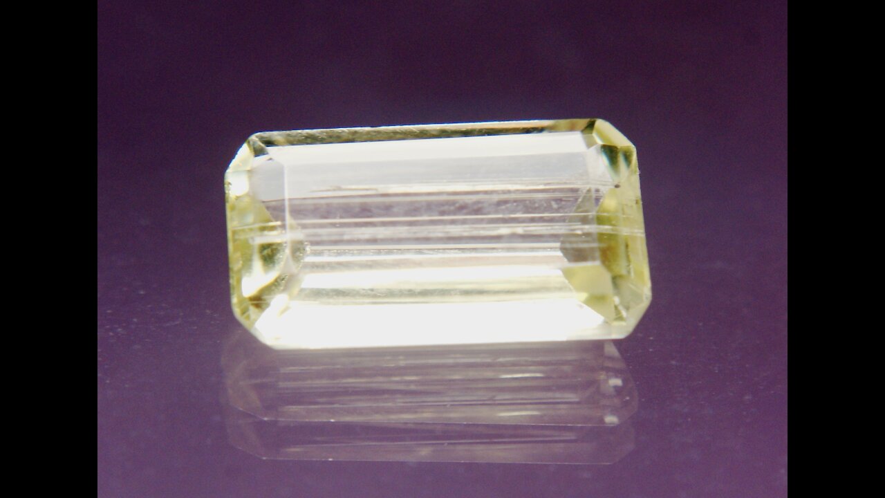 Heliodor Beryl Octagon Emerald Cut 12x7x4 mm, 2.92 Carats
