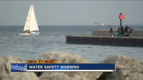 Rescue crews warn of cool lake temperatures